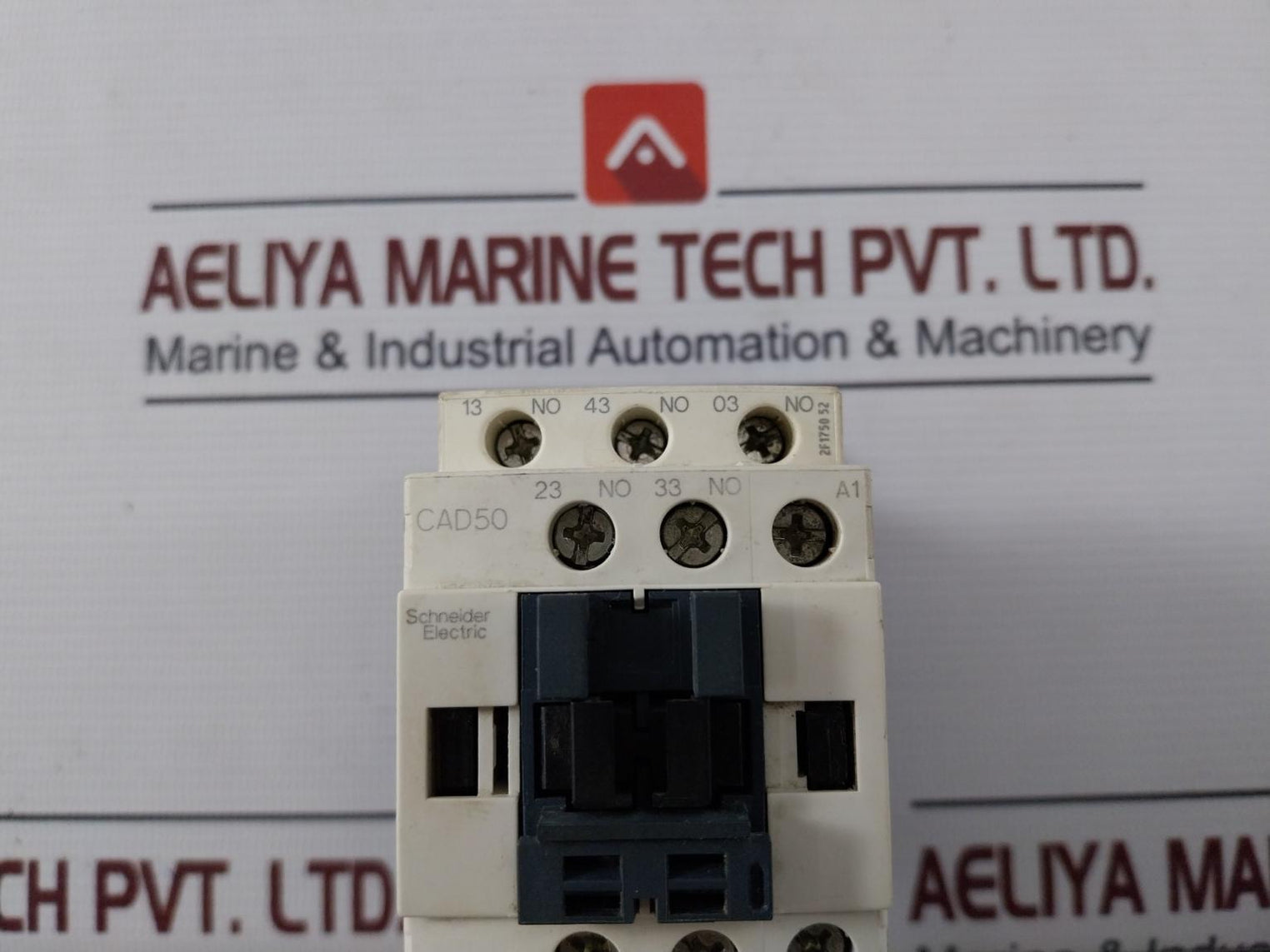 Schneider Electric Cad50 Control Relay 600V A.C.Max 10A 48V 50/60Hz