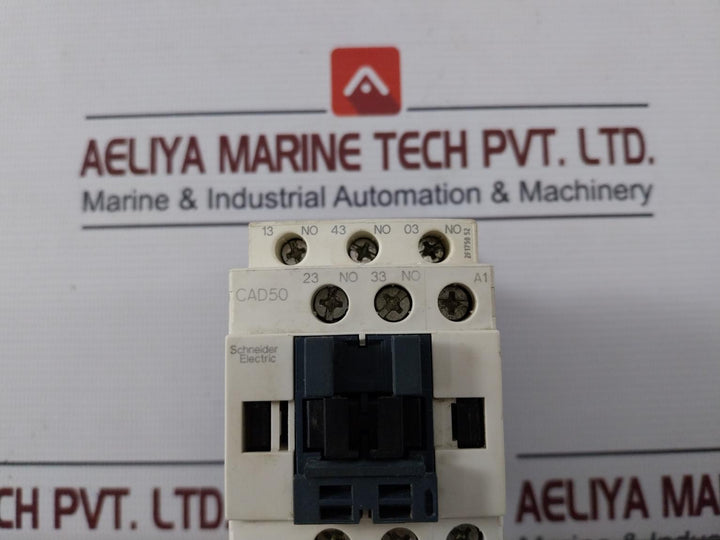 Schneider Electric Cad50 Control Relay 600V A.C.Max 10A 48V 50/60Hz
