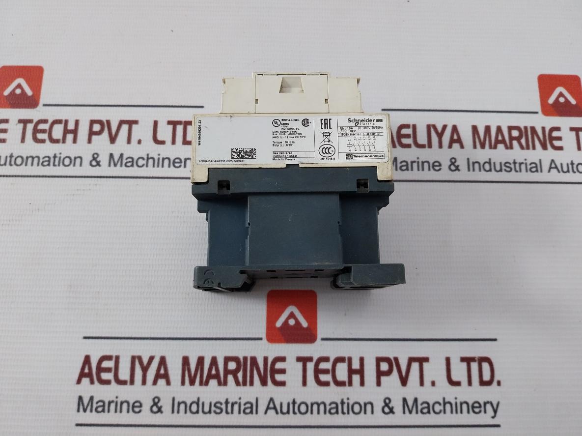 Schneider Electric Cad50 Control Relay 600V A.C.Max 10A 48V 50/60Hz