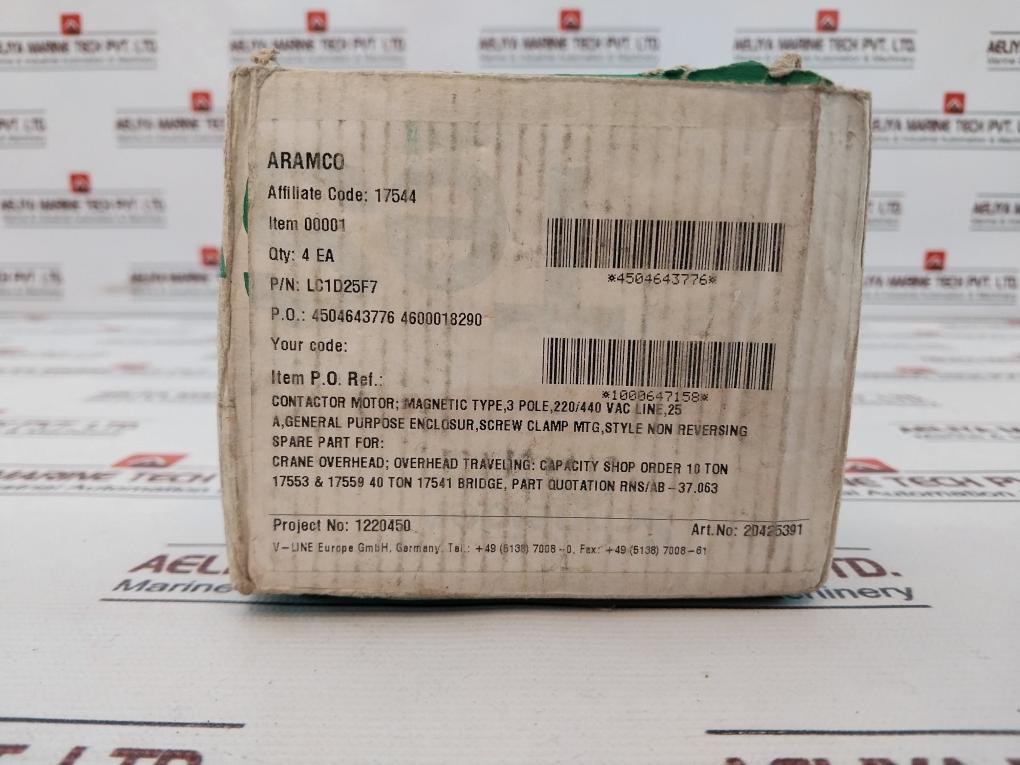 Schneider Electric Cad50 Ed Contactor 10A 690V 50/60Hz