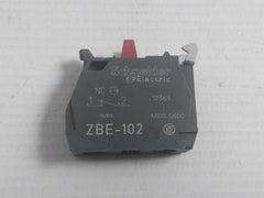 Schneider Electric Contact Block Ac15: 240V 3A Part No. Zbe-102