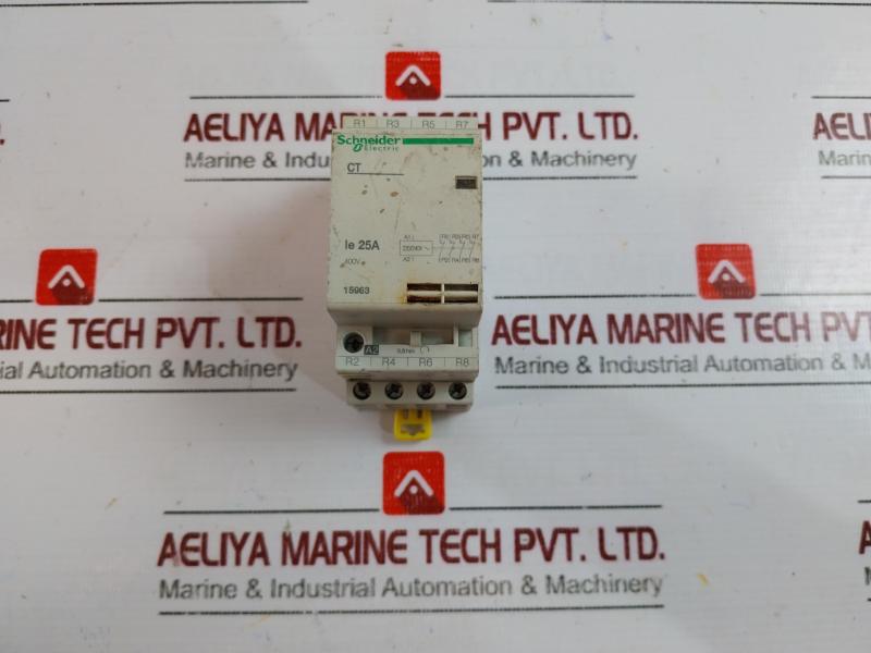 Schneider Electric Ct 15963, 25A 400V~ 500V 50Hz/Uc 50Hz Contactor
