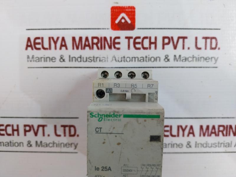 Schneider Electric Ct 15963, 25A 400V~ 500V 50Hz/Uc 50Hz Contactor