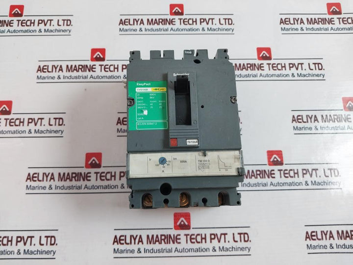 Schneider Electric Cvs100B Circuit Breaker 100A/40°C