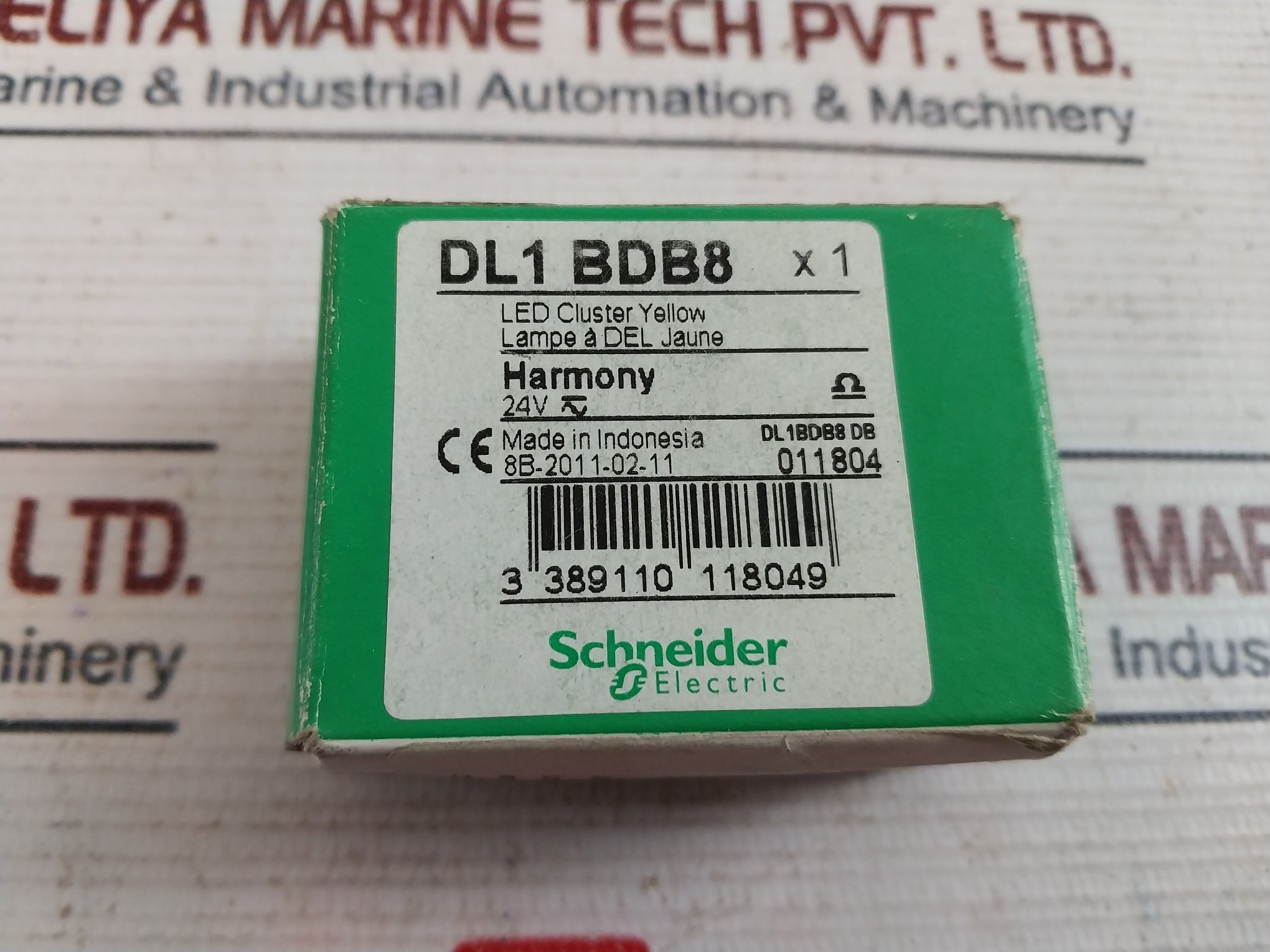 Schneider Electric Dl1-bdb8 Led Cluster Yellow