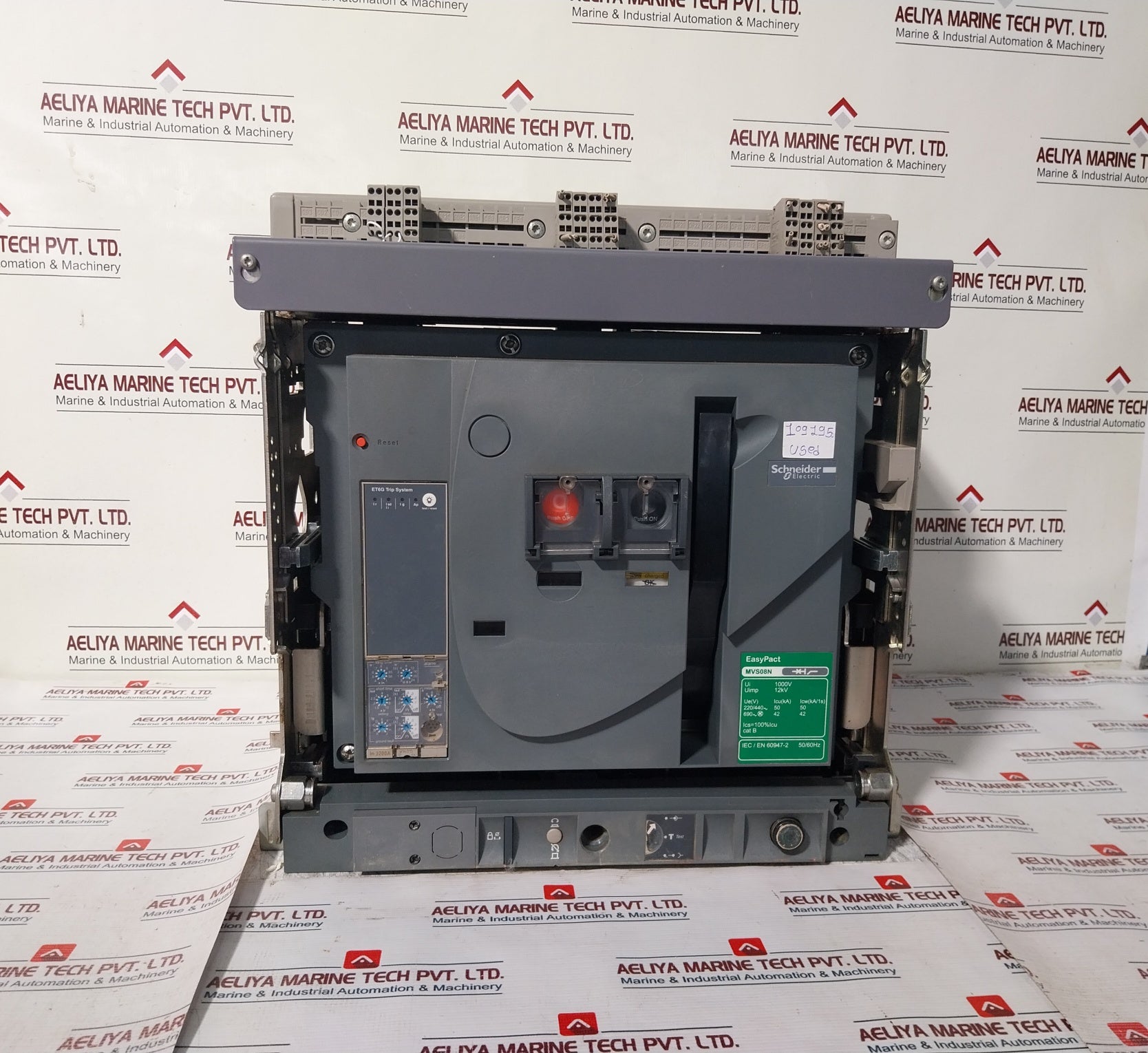 Schneider Electric Easypact Mvs08N Circuit Breaker 3200A 1000V 12Kv