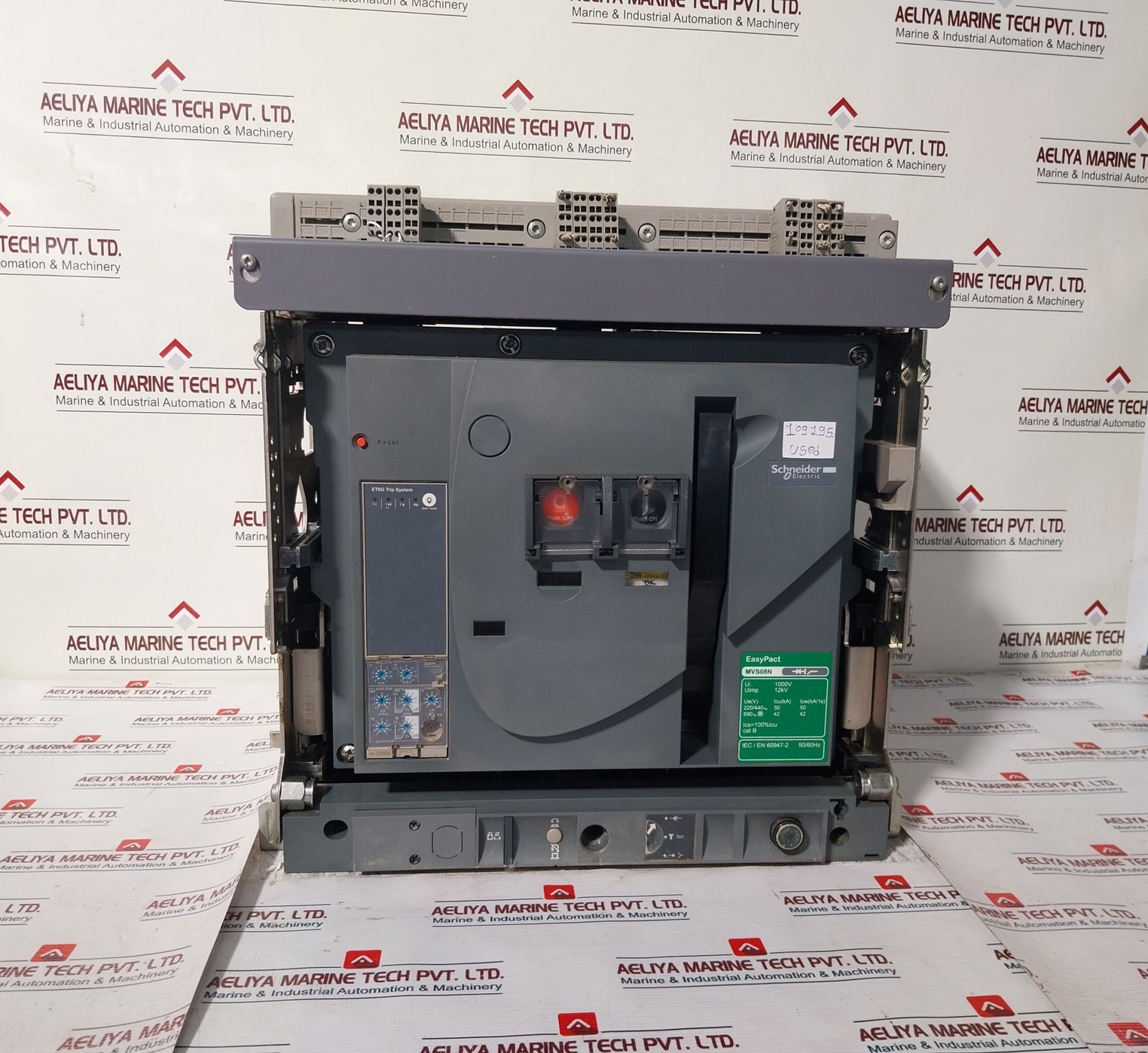 Schneider Electric Easypact Mvs08N Circuit Breaker 3200A 1000V 12Kv