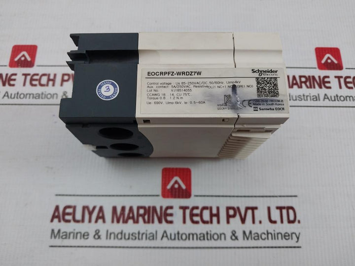 Schneider Electric Electronic Overcurrent Relay 85-250Vac/Dc Part No Eocrpfz-wrdz7W