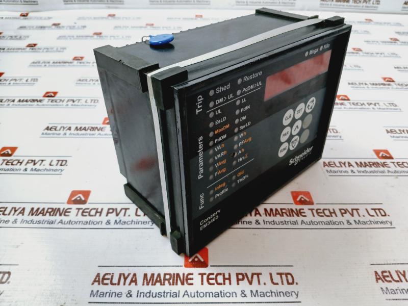 Schneider Electric Em3460 Smart Demand Controller Version: 5.05.02, 240V, 3A