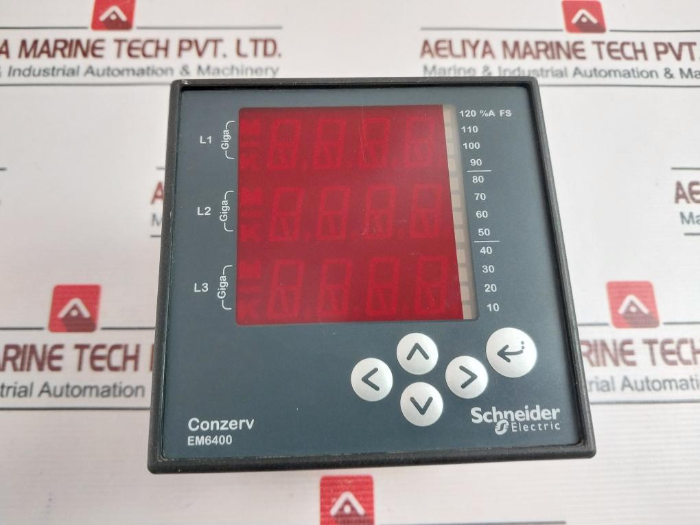 Schneider Electric Em6400 Digital Panel Meter 30001912