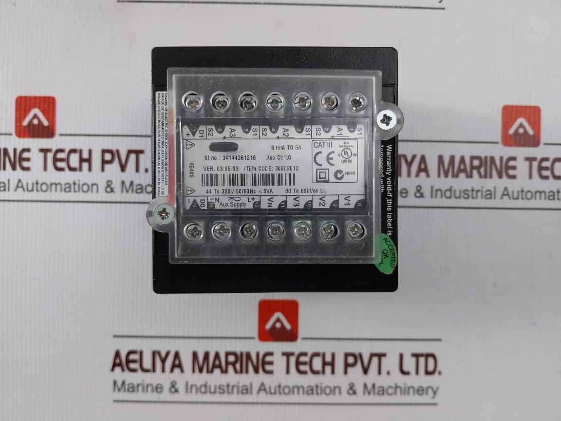 Schneider Electric Em6400 Energy Meter 44v-300v 50/60 Hz 50ma-6a