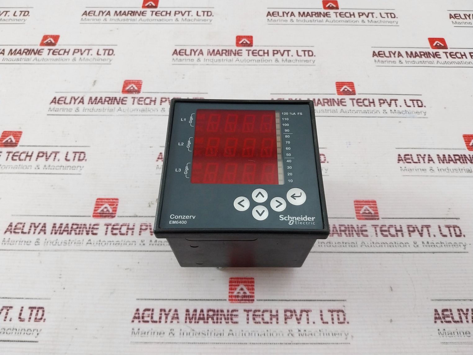 Schneider Electric Em6400 Power Meter Ver: 03.03.11 44-300V 50/60Hz 5Va