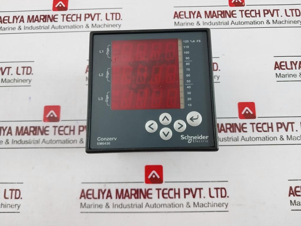 Schneider Electric Em6436 Conzerv Load Monitor Led Display – Aeliya ...