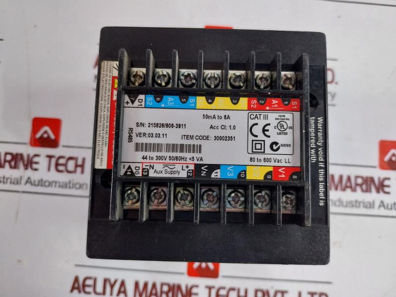 Schneider Electric Em6436 Load Monitor Led Display 50Ma To 6A 30002351