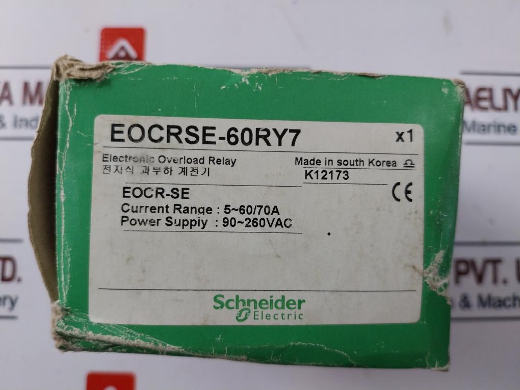 Schneider Electric Eocrse-60Ry7 Electronic Overload Relay 690V 5~60/70A 50/60Hz