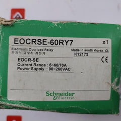 Schneider Electric Eocrse-60Ry7 Electronic Overload Relay 690V 5~60/70A 50/60Hz