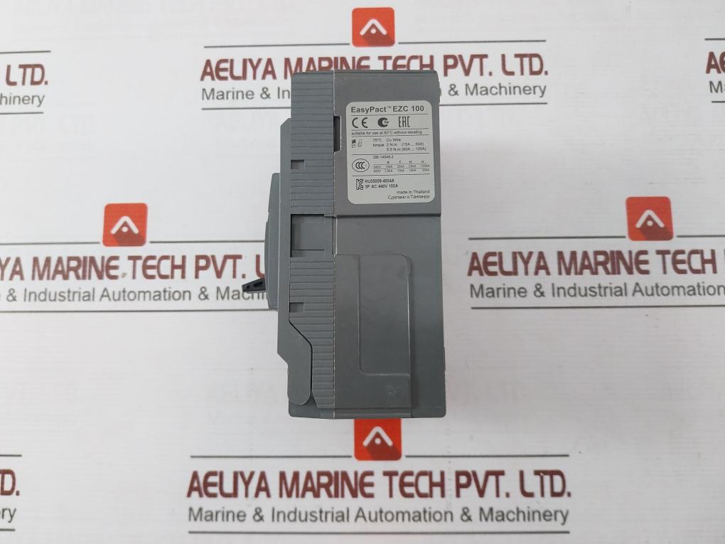 Schneider Electric Ezc100F Easypact 3 Pole Circuit Breaker 100A 690V 50/60Hz