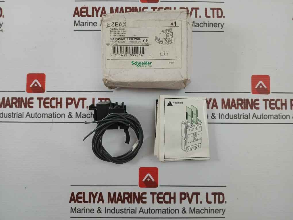 Schneider Electric Ezeax Auxiliary Contact For Easypact Ezc250-ezd250