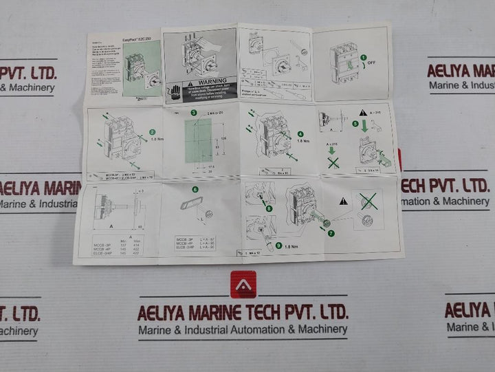 Extended Rotary Handle Schneider Electric Ezerote Ezc250