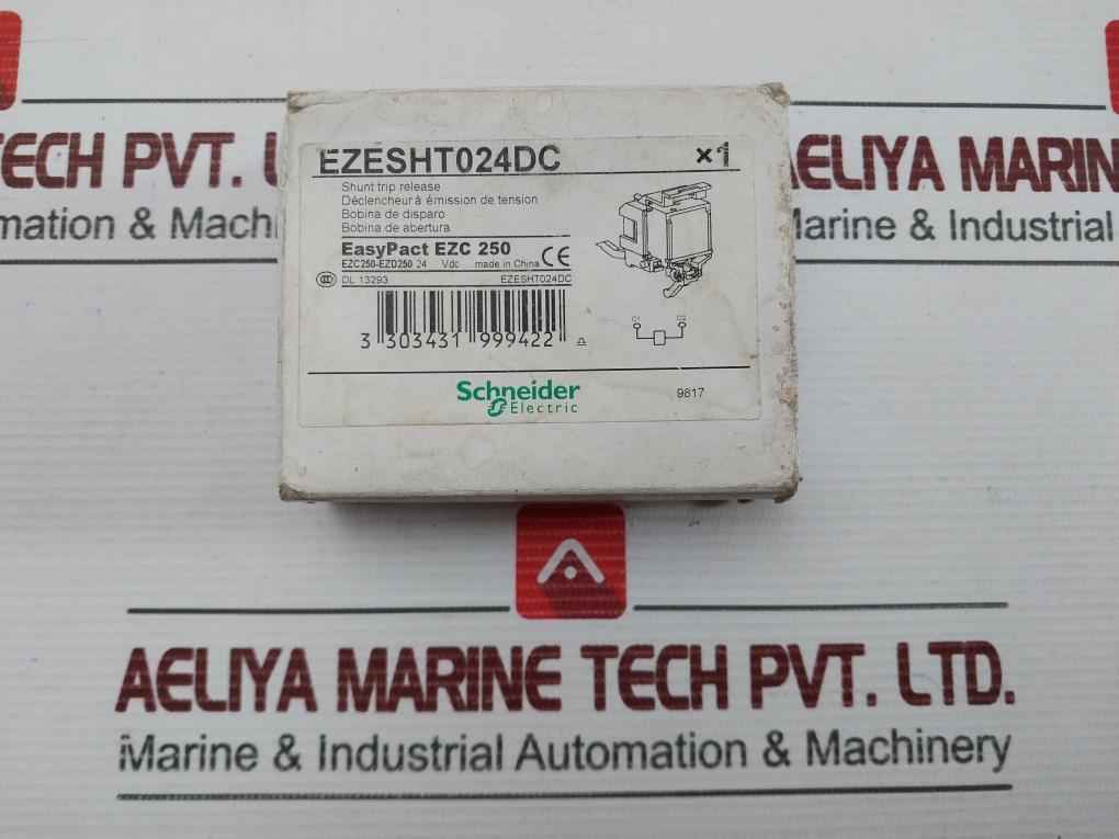 Schneider Electric Ezesht024Dc Shunt Trip Release 24Vdc