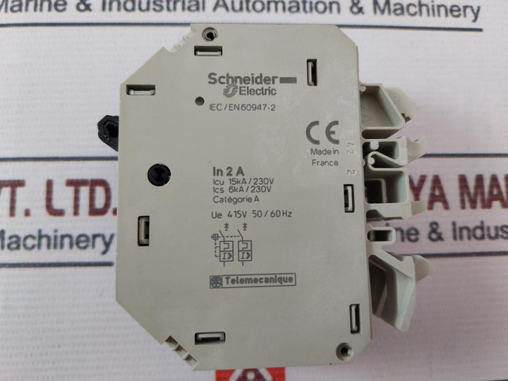 Schneider Electric Gb2Db07 Thermal Magnetic Circuit Breaker 415V 50/60Hz