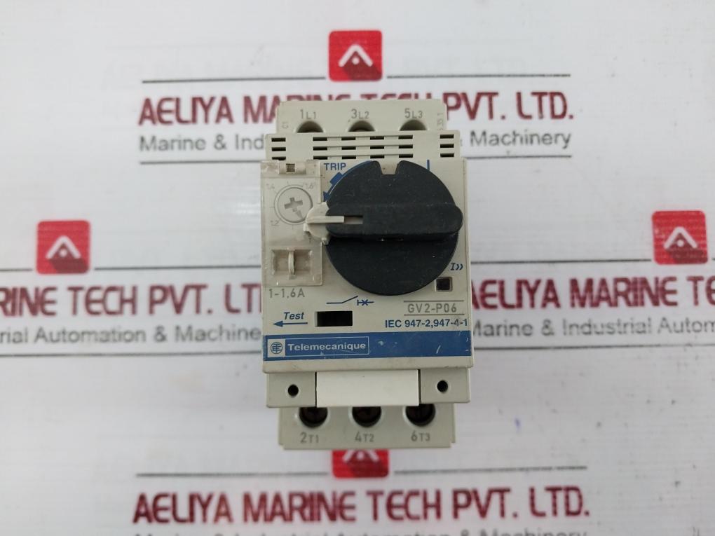 Schneider Electric Gv2-p06 Motor Circuit Breaker 690V 50/60Hz Iec 947-2, Iec 947-4-1
