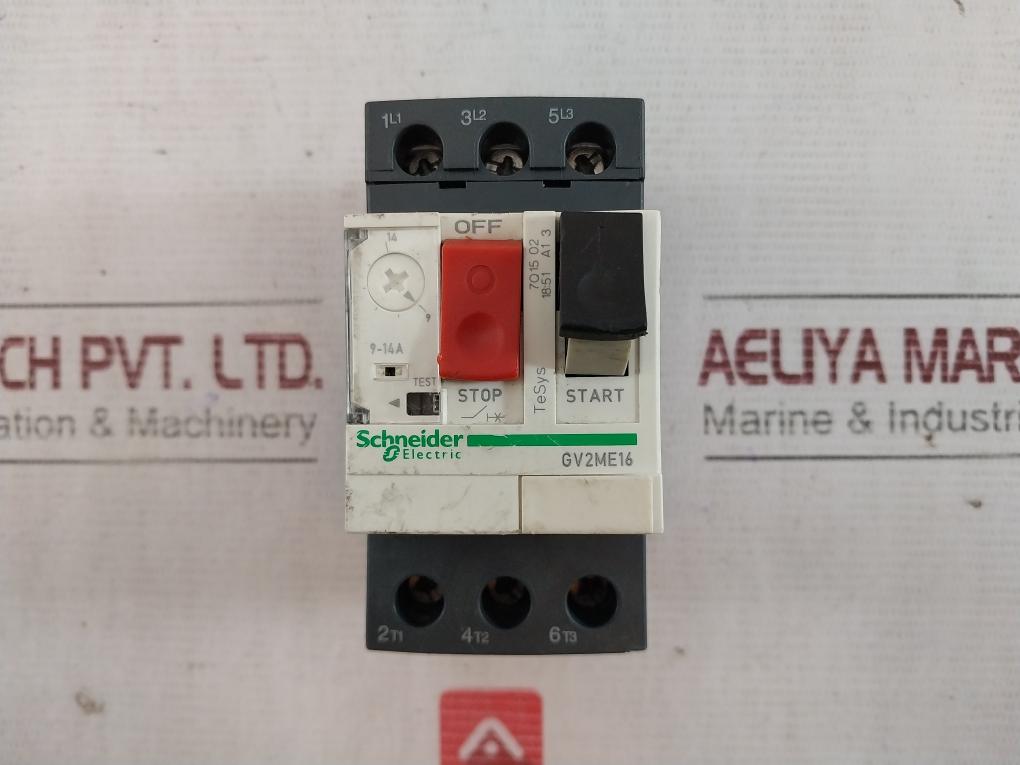 Schneider Electric Gv2Me16 Tesys Deca Motor Protection Circuit Breaker 690V 6Kv