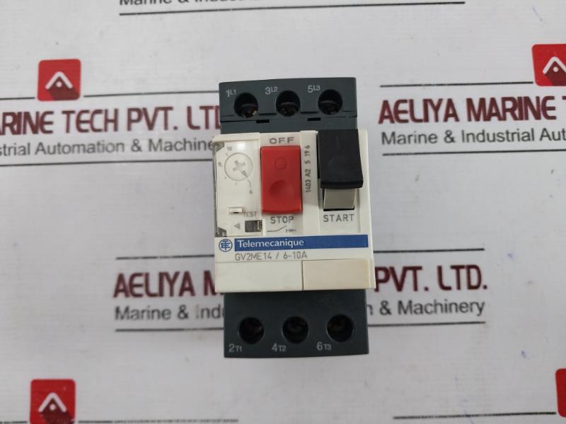 Schneider Electric Gv2me14 Motor Circuit Breaker 6-10a 690v Thermal Magnetic