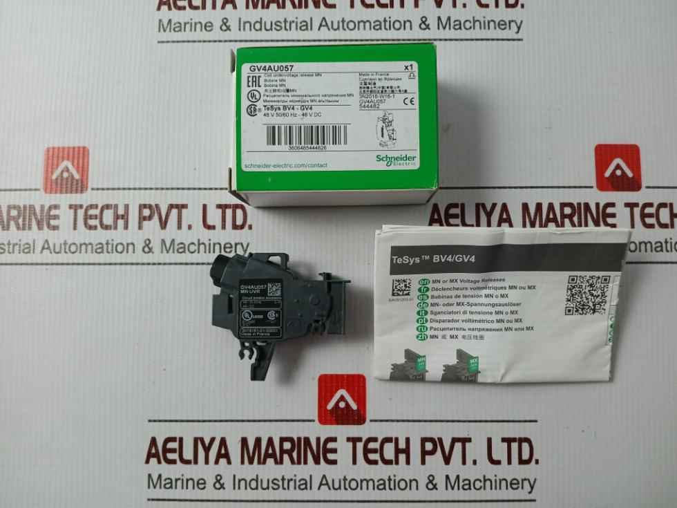 Schneider Electric Gv4Au057 Circuit Breaker Accessory 48V 50/60Hz 2Va