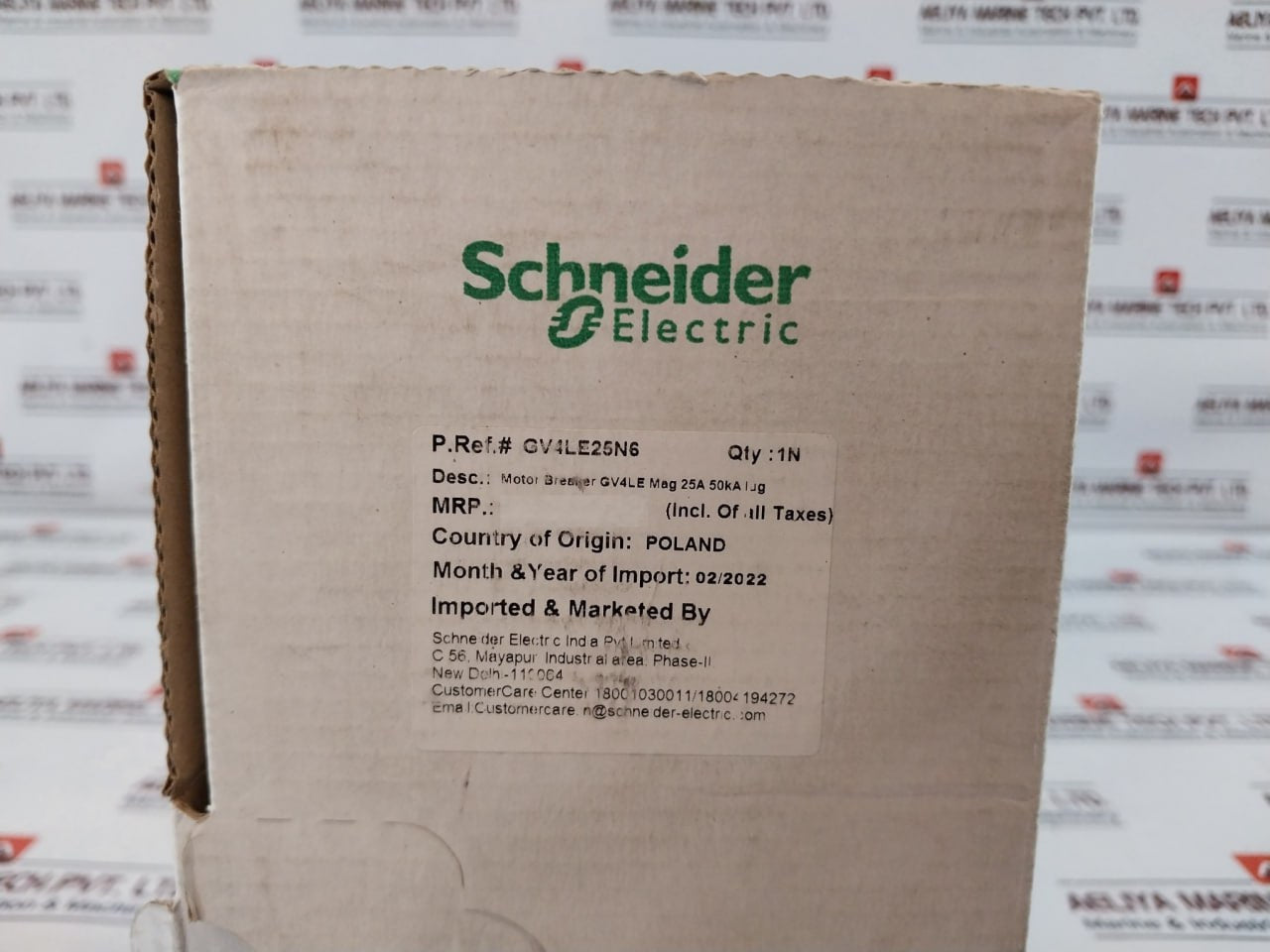 Schneider Electric Gv4Le25N6 Motor Circuit Breaker 50/60Hz