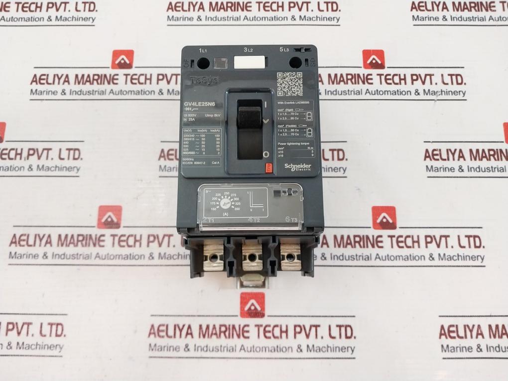 Schneider Electric Gv4Le25N6 Motor Circuit Breaker 50/60Hz