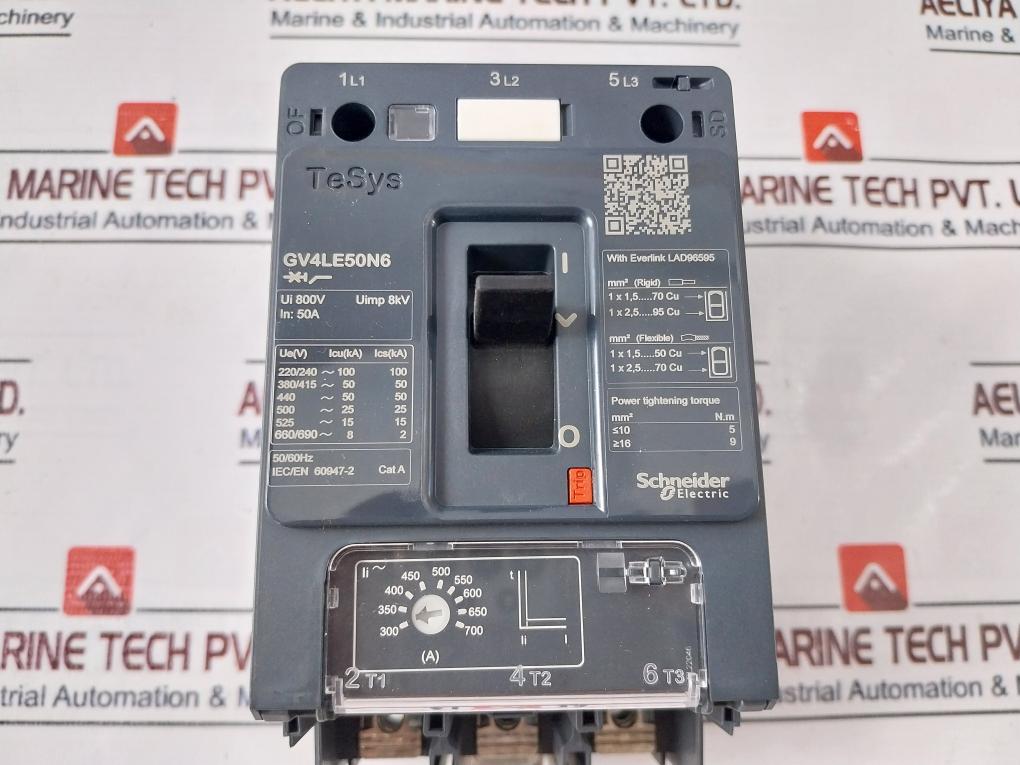 Schneider Electric Gv4Le50N6 Motor Circuit Breaker