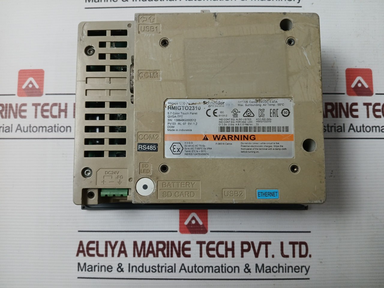 Schneider Electric Hmigto2310 5.7 Advanced Touchscreen Panel 61131-2