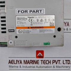 Schneider Electric Hmigto2310 Touch Panel 5.7 Color Ip64 24vdc (Not Working)