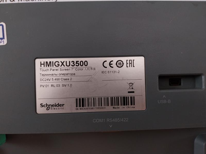 Schneider Electric Hmigxu3500 Magelis Human Machine Interface Touch Panel