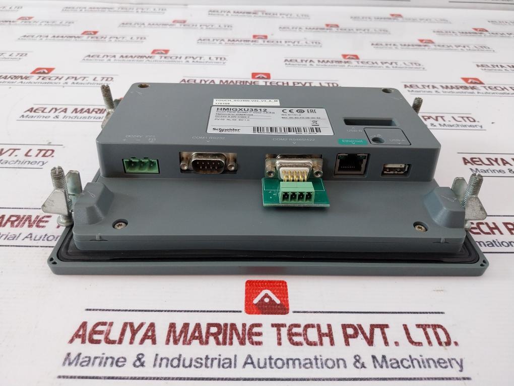 Schneider Electric Hmigxu3512 7” Color Touch Panel Screen Operator Terminal Dc24