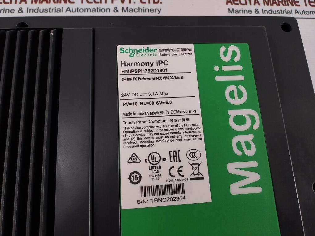 Schneider Electric HMIPSPH752D1801 Touch Panel