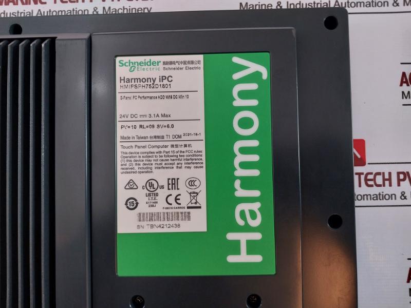 Schneider Electric Hmipsph752d1801 Touch Panel F-06515 Carros E171486