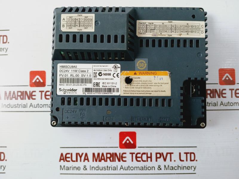 Schneider Electric Hmiscu8A5 Magelis Small Color Touch Controller Panel