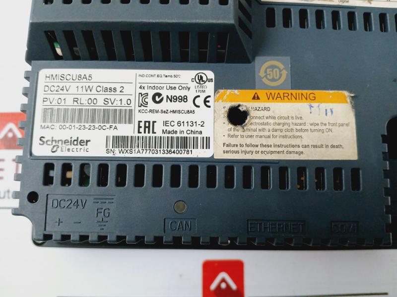 Schneider Electric Hmiscu8A5 Magelis Small Color Touch Controller Panel