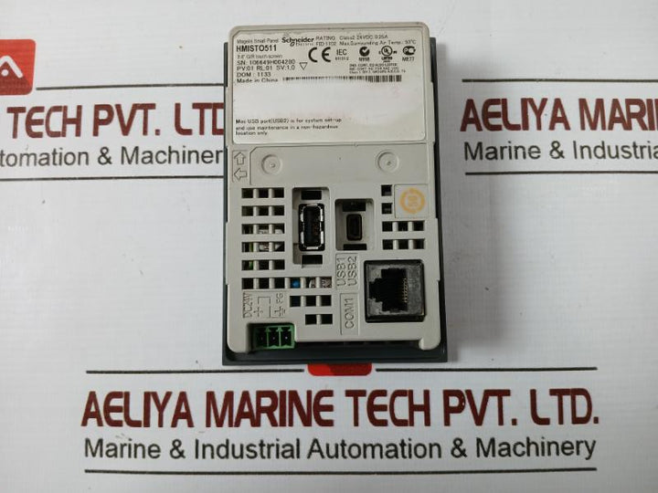 Schneider Electric Hmisto511 Magelis Small Touch Screen Panel 24Vdc 0.25A