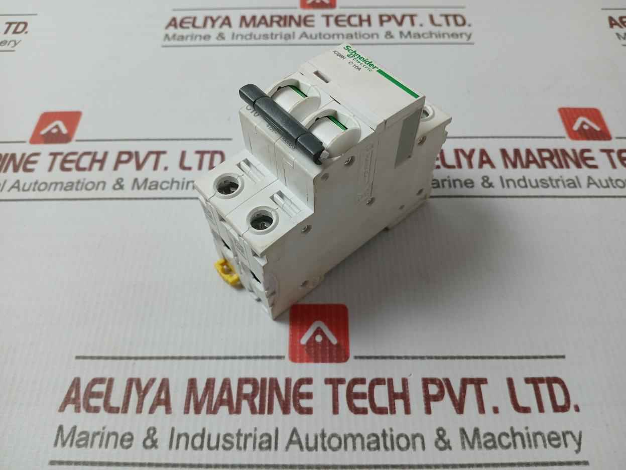 Schneider Electric Ic60H C10 Miniature Circuit Breaker 10A 415Vac