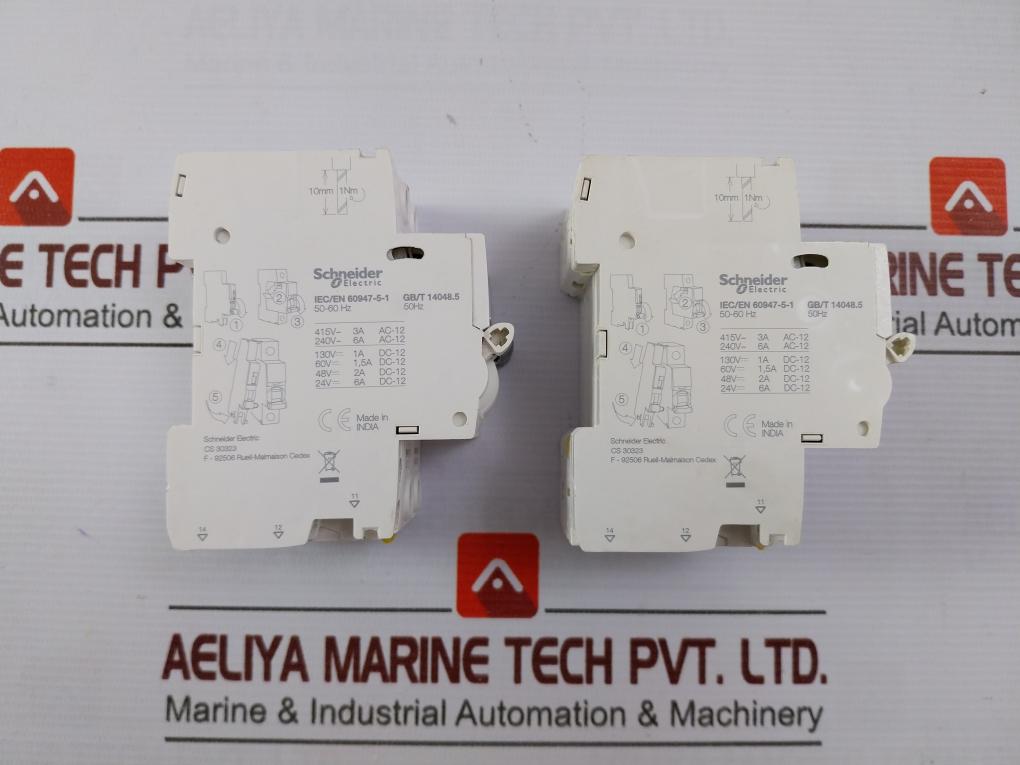 Schneider Electric Ic60N B6A Miniature Circuit Breaker 400V 50-60Hz