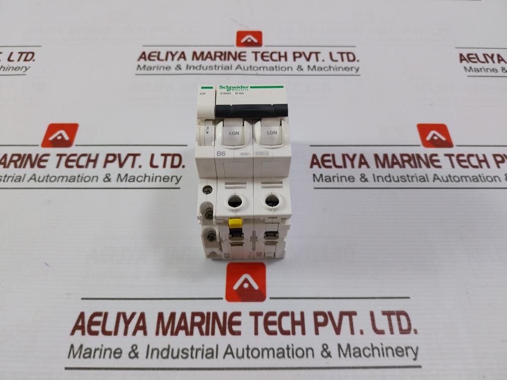 Schneider Electric Ic60N B6A Miniature Circuit Breaker 400V 50-60Hz
