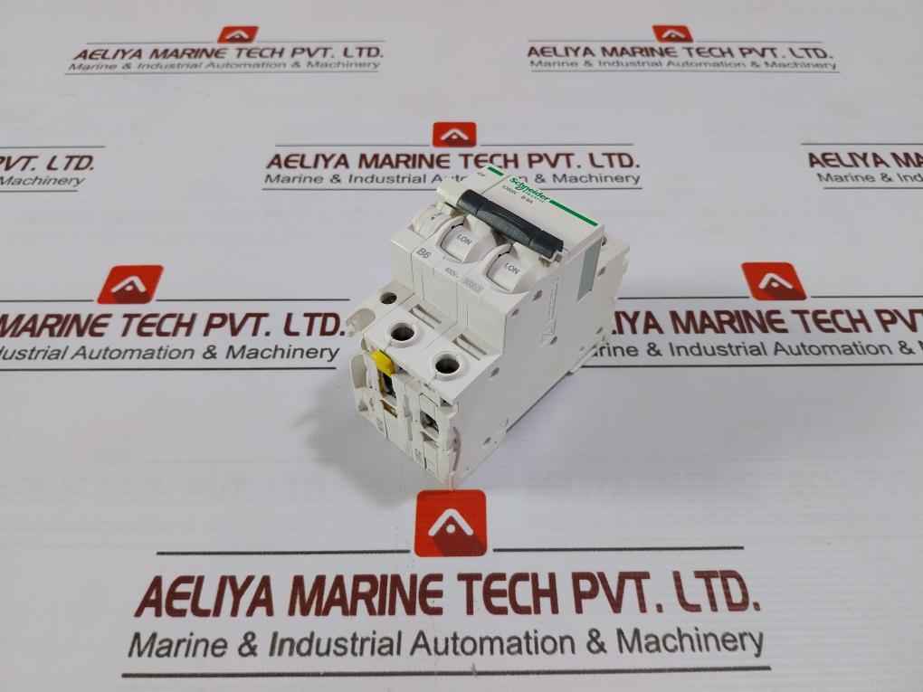 Schneider Electric Ic60N B6A Miniature Circuit Breaker 400V 50-60Hz
