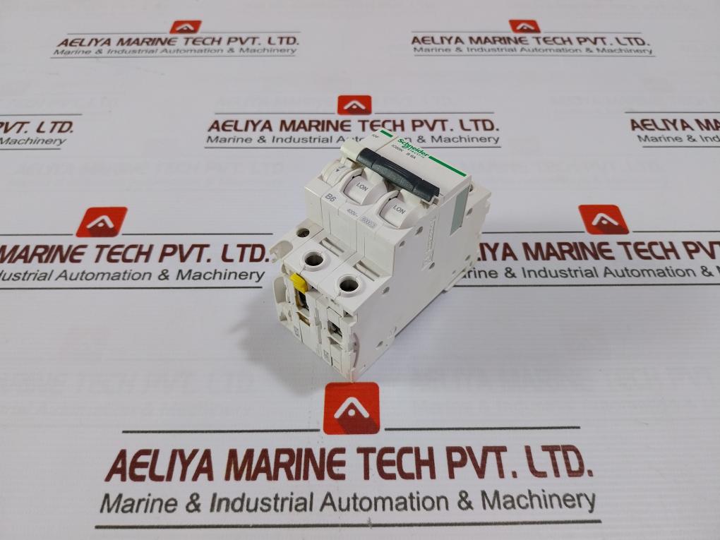 Schneider Electric Ic60N B6A Miniature Circuit Breaker 400V 50-60Hz