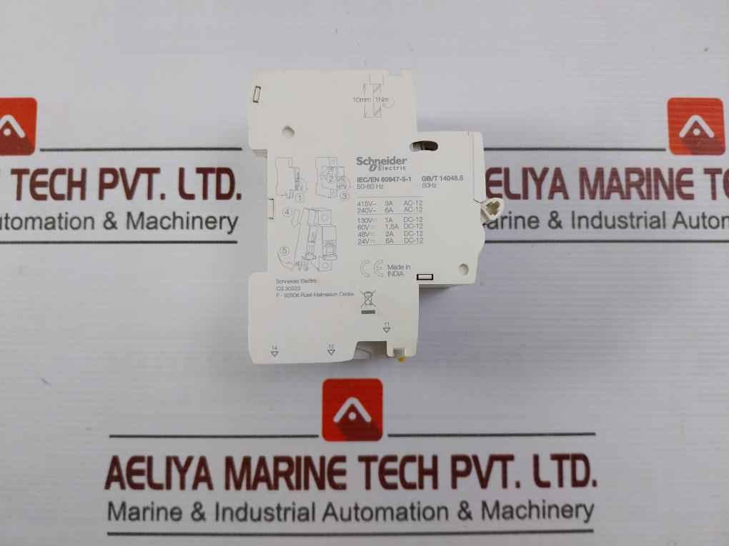 Schneider Electric Ic60N B6A Miniature Circuit Breaker 400V 50-60Hz