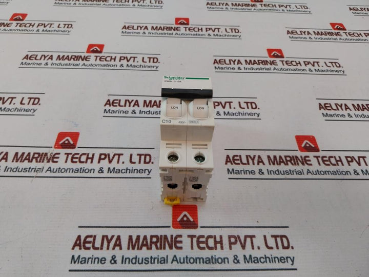 Schneider Electric Ic60N C 10A Miniature Circuit Breaker 10A 400V 50/60Hz