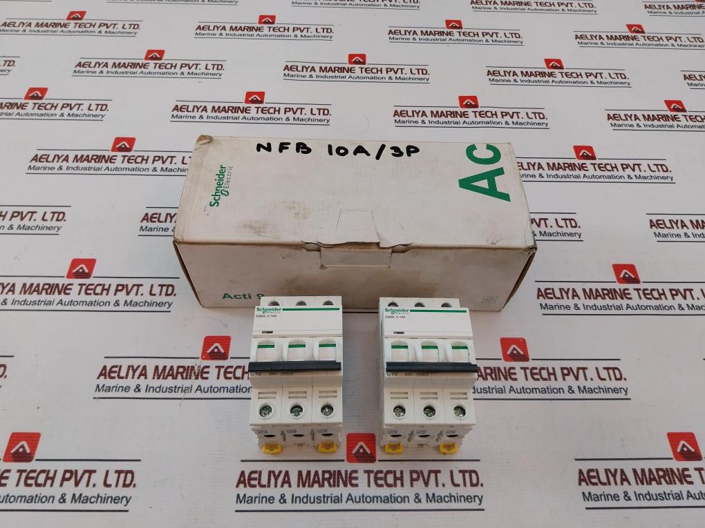 Schneider Electric Ic60N C 10A Miniature Circuit Breaker 400V 50/60Hz