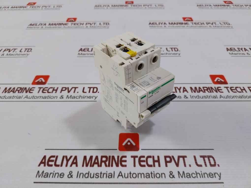 Schneider Electric Ic60N Miniature Circuit Breaker 50-60Hz 10A